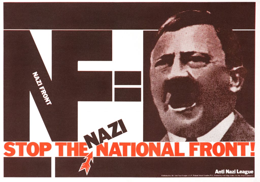 NF = Nazi Front poster