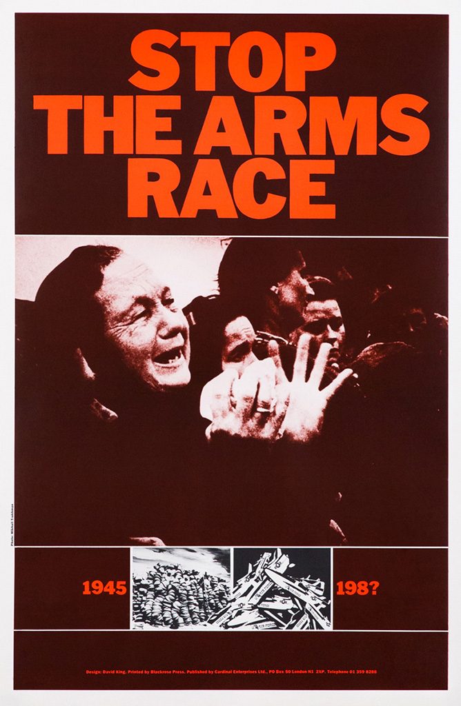 Stop the Arms Race poster