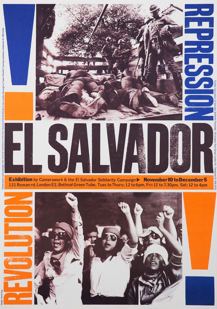 Repression El Salvador poster