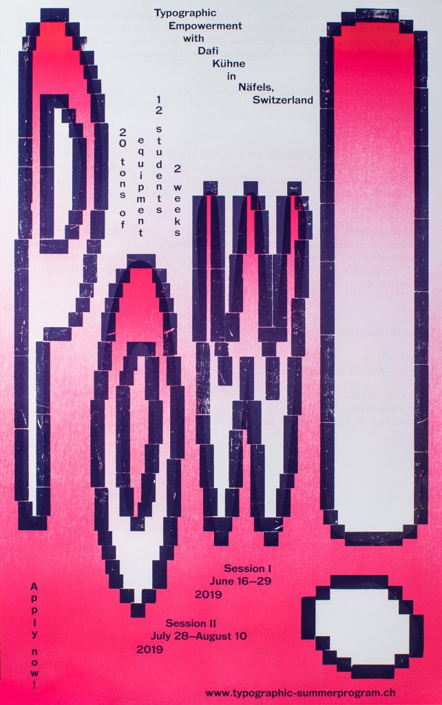 Pow! Dafi Kuehne Poster