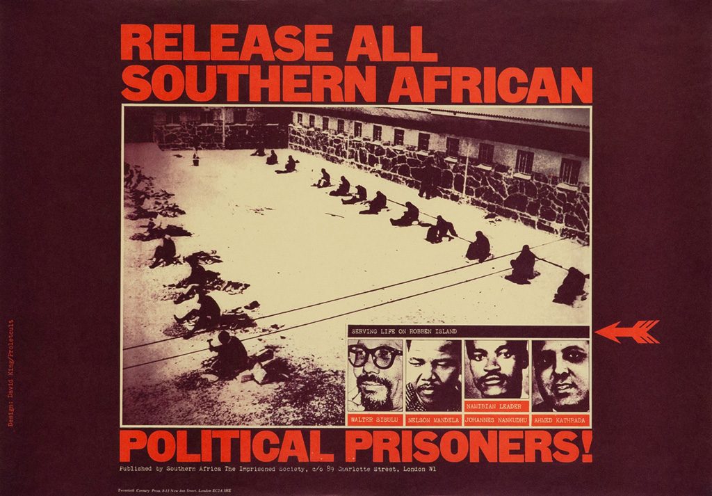 Release All Southern African Political Prisoners poster