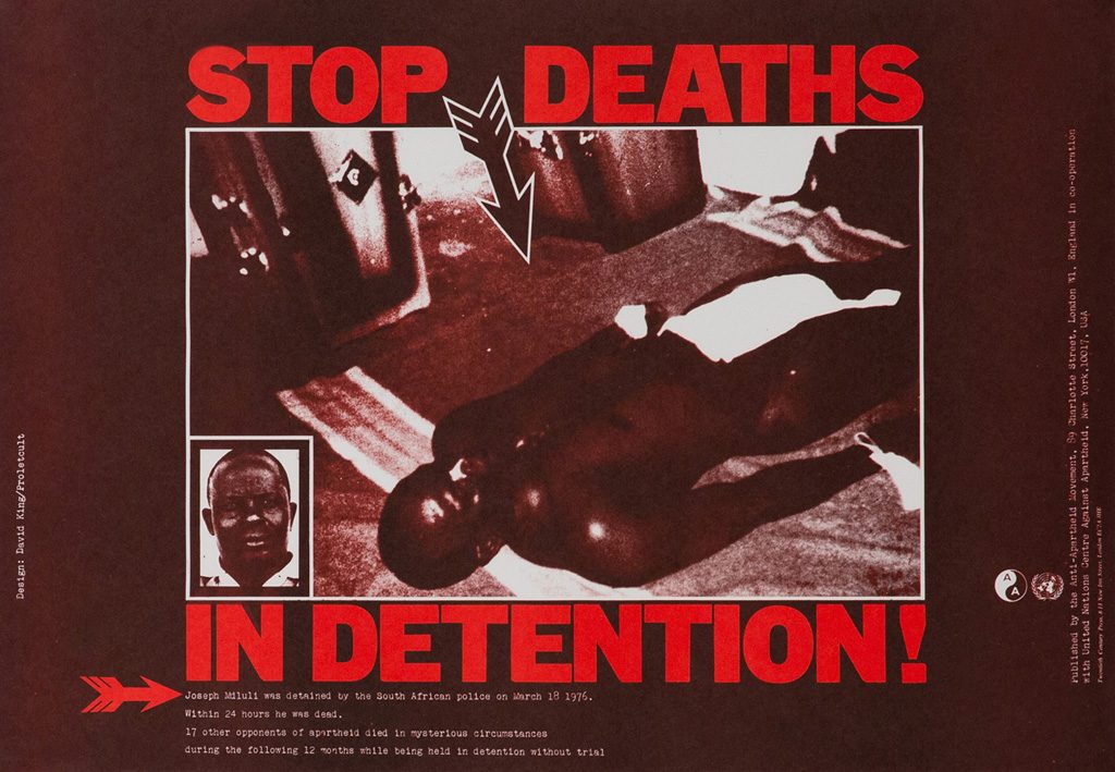 Stop Deaths in Detention poster