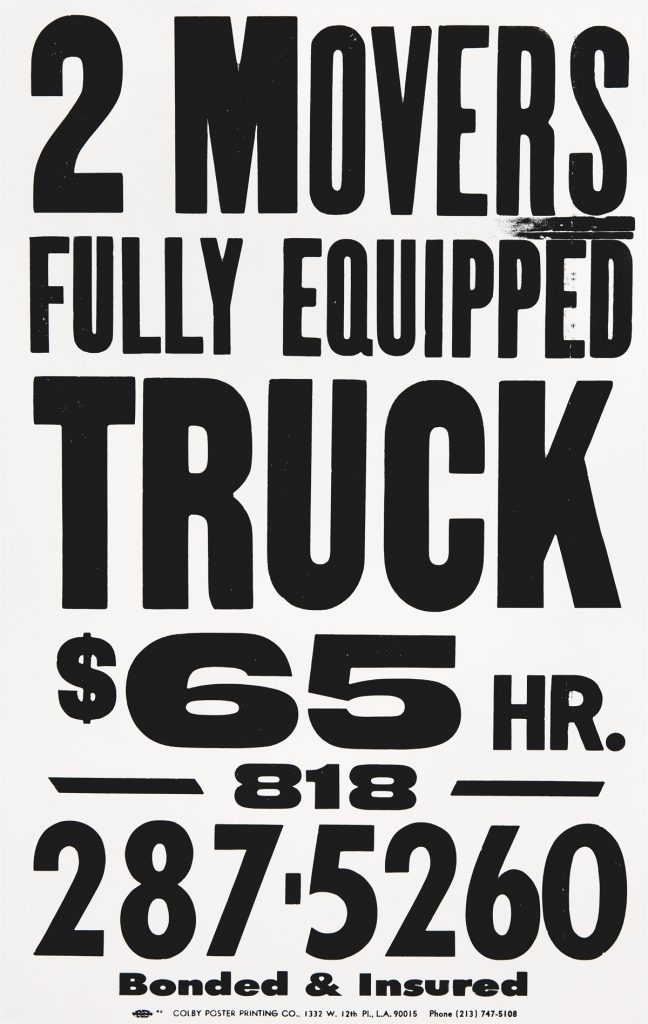 2 Movers Fully Equipped Truck Colby Poster