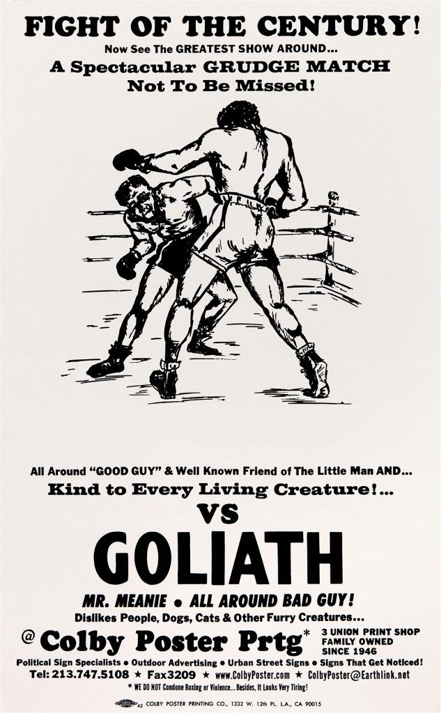 Fight of the Century Colby Poster