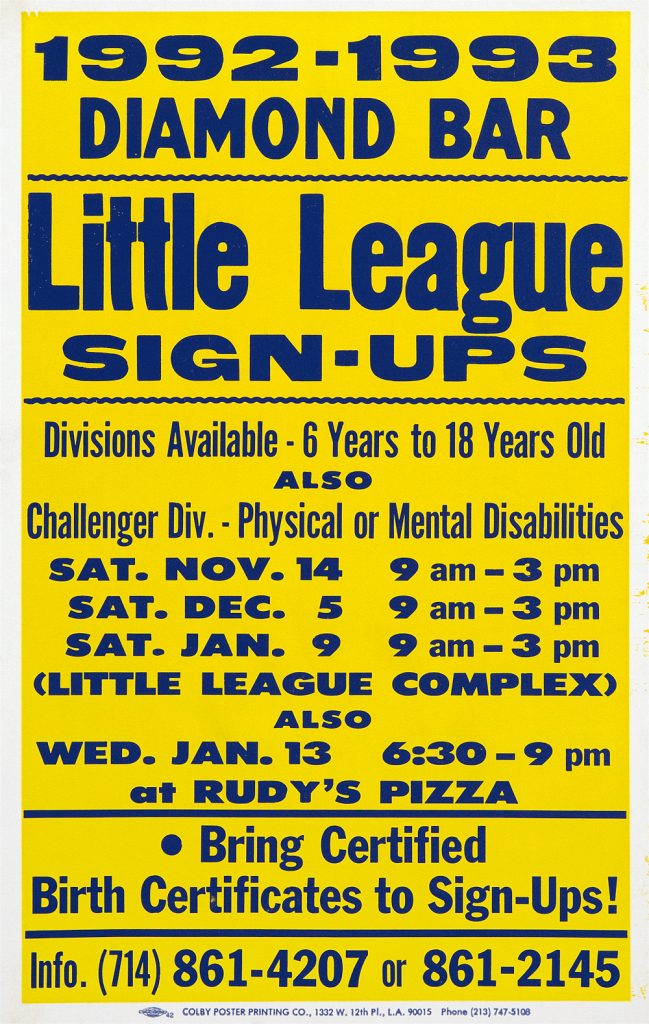 Little League Colby Poster