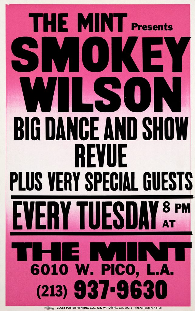 Smokey Wilson Colby Poster