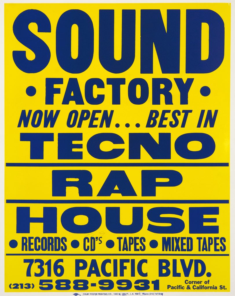 Sound Factory Colby Poster