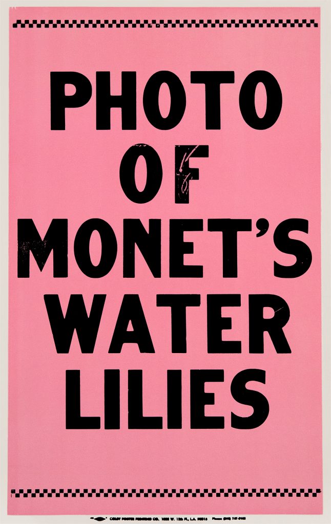 Photo Of Monet&#039;s Water Lillies Colby Poster